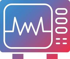 Vector Design Cardiogram Icon Style