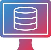 Vector Design Database Icon Style