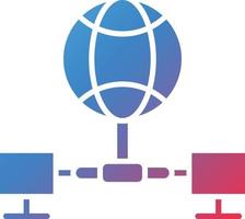 Vector Design Global Network Icon Style