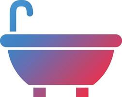 Vector Design Bathtub Icon Style