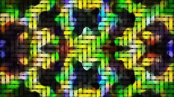 Geometric Abstract Pattern Digital Rendering photo