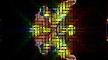 representación digital de patrón abstracto geométrico foto