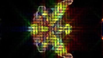 Geometric Abstract Pattern Digital Rendering photo