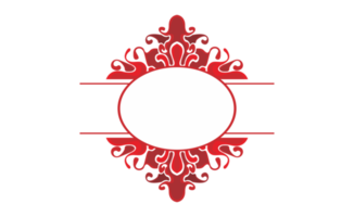 remolino sangre ola ornamento frontera diseño png