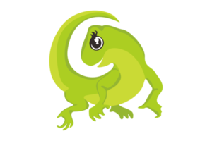 Cute Animal - Chameleon png