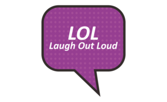 Abbreviation - LOL - Laugh Out Loud png