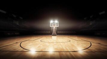 Basketball background. Illustration photo