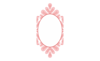 roze bloem bloemblad ornament grens ontwerp png