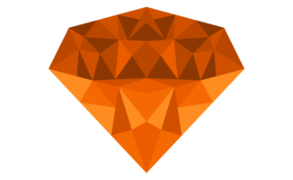 Schmuck Stein - - Orange Diamant Stein png