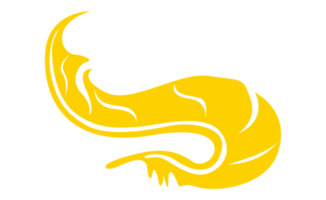 design elementi - giallo uccello piuma con trasparente sfondo png