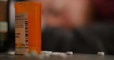 4K Drug Addict Abuses Prescription Drugs video