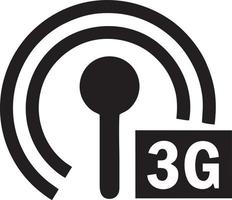 Signal communication information connection wireless icon symbol vector image, illustration of the network wifi in black image. EPS 10