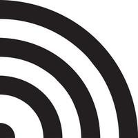 Signal communication information connection wireless icon symbol vector image, illustration of the network wifi in black image. EPS 10