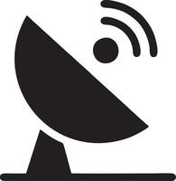 Signal communication information connection wireless icon symbol vector image, illustration of the network wifi in black image. EPS 10