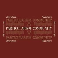 Particularism of Community vector