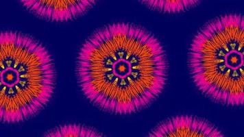 étnico ikat patrones geométrico nativo tribal boho motivo azteca textil tela alfombra mandalas africano americano India flor video