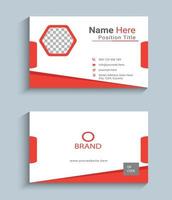 modern business card design template vector