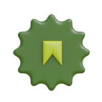 groen icoon voor web of app png