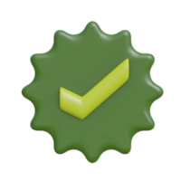 groen icoon voor web of app png