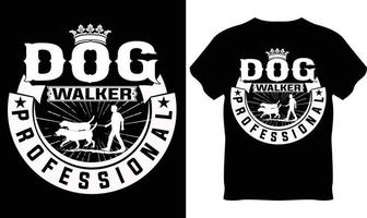 Dog Lover's T-Shirt Design vector