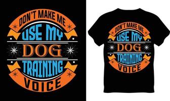 Dog Lover's T-Shirt Design vector