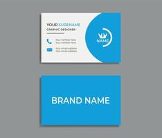 business card, business card template, vector clean Professional modern simple unique blue minimalist gold elegant vector style modern business card template.