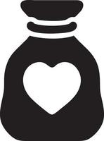 Love icon symbol vector image. Illustration of the valentine day symbol. EPS 10