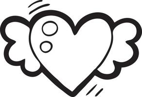 Love icon symbol vector image. Illustration of the valentine day symbol. EPS 10