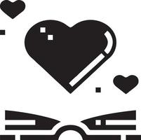 Love icon symbol vector image. Illustration of the valentine day symbol. EPS 10