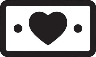 Love icon symbol vector image. Illustration of the valentine day symbol. EPS 10