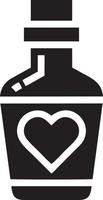 Love icon symbol vector image. Illustration of the valentine day symbol. EPS 10