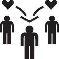 amor icono símbolo vector imagen. ilustración de el enamorado día símbolo. eps 10