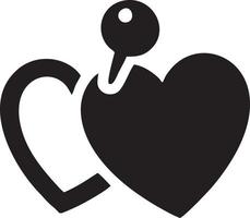 Love icon symbol vector image. Illustration of the valentine day symbol. EPS 10