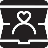 Love icon symbol vector image. Illustration of the valentine day symbol. EPS 10