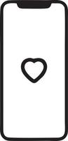 Love icon symbol vector image. Illustration of the valentine day symbol. EPS 10