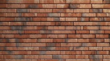 Brick wall texture. Generate Ai photo