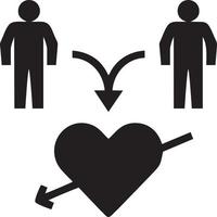 Love icon symbol vector image. Illustration of the valentine day symbol. EPS 10