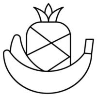 icono de vector de fruta