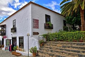 landscapes of the historic town of Betancuria on Fuerteventura, Spain photo