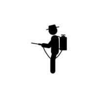 man nebulizer vector icon