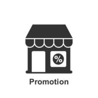 Online marketing, promotion vector icon