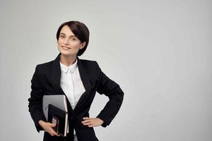 Businesswoman documents Professional Job Studio Lifestyle photo