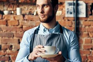 coffee shop barista coffee cup work Professional photo