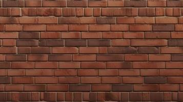 Brick wall texture pattern. Generate Ai photo