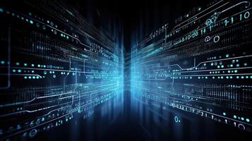 Programming code abstract technology background of software developer and Computer script. . photo