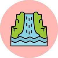 Waterfall Vector Icon