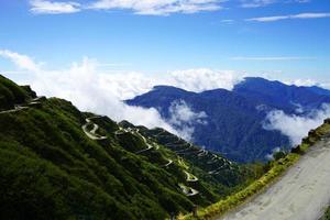 View from the top of Old Silk Route Sikkim photo