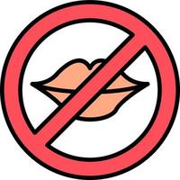 No Catcalling Vector Icon