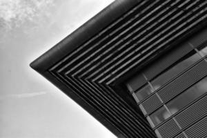 original minimalista arquitectónico elementos, negro y blanco líneas foto