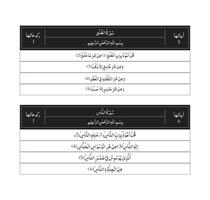 Surah Nas and Surah Falak of Quran Majeed vector